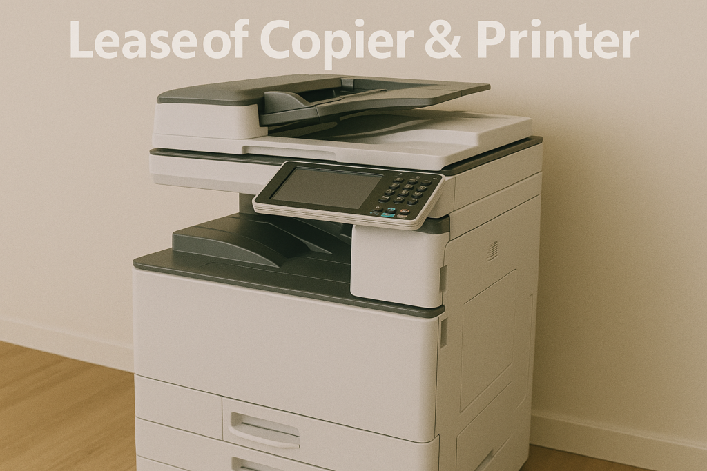Lease of Copier & Printer Lease of Copier & Printer